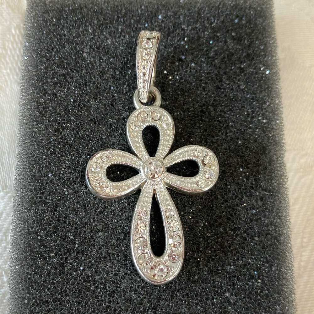 Lia Sophia Cross Slide Pendant